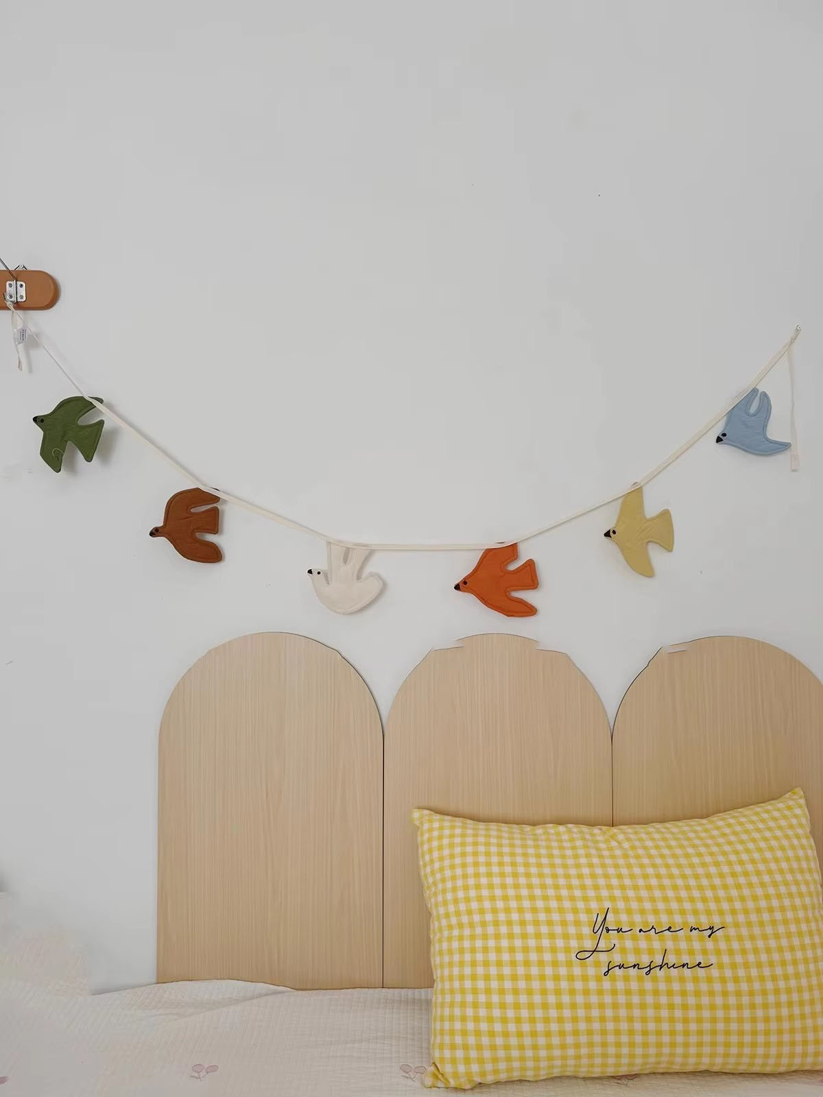 Kain Hias Kamar Anak Bendera B - Baby Nursery Bunting ulasan dan harga