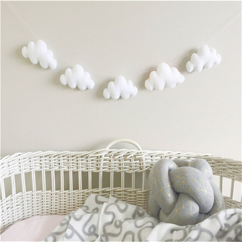 Nordic merasa awan karangan bu - Baby Nursery Hanging Decor ulasan dan harga